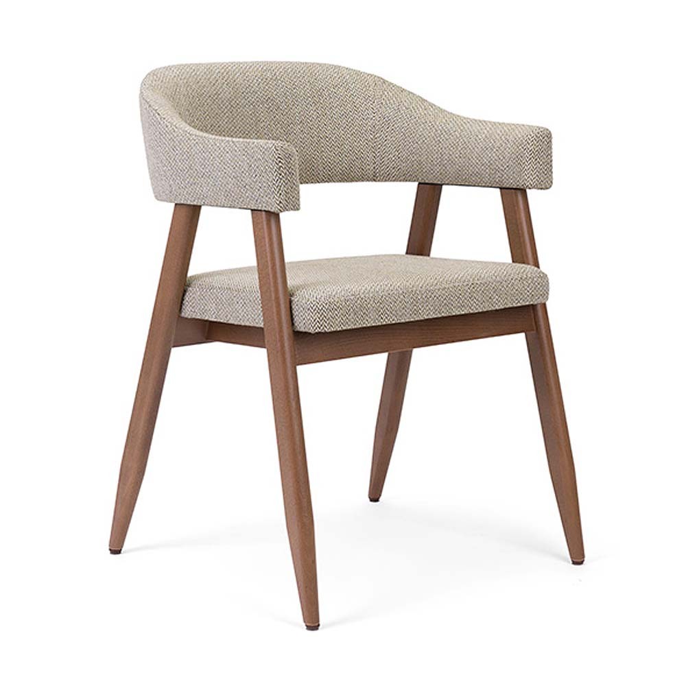 Modern Design and Functionality: Vasa padded chair by Fenabel