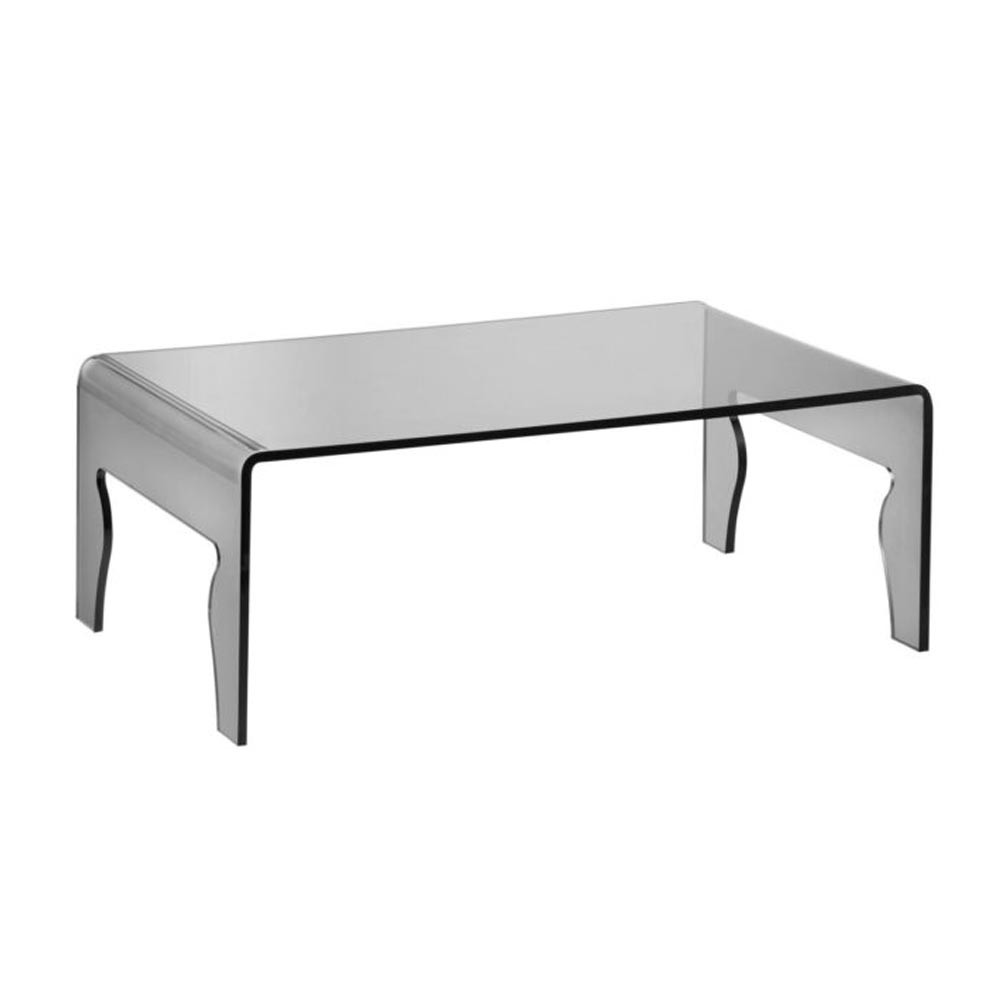 Low coffee table in Acrylic Crystal | Emporium