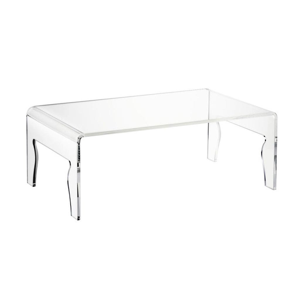 Low coffee table in Acrylic Crystal | Emporium