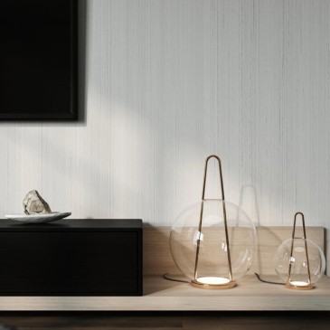 Prandina table lamp. Blown glass and metal. Italian design