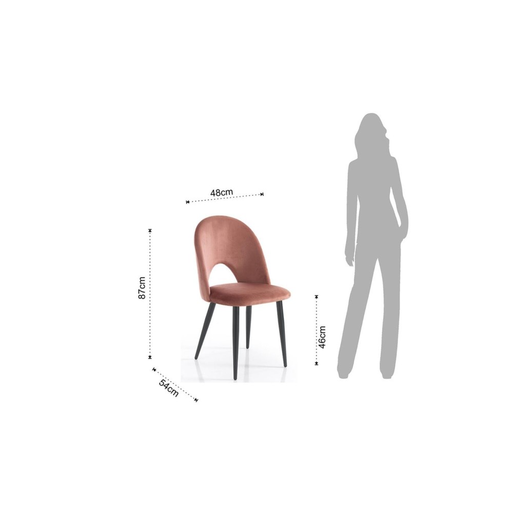 Bounty Padded Nail Chair | Oreste Luchetta