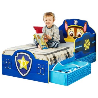 Lit Bebe Paw Patrol Avec Tiroirs De Rangement L Un Des Cartons Preferes