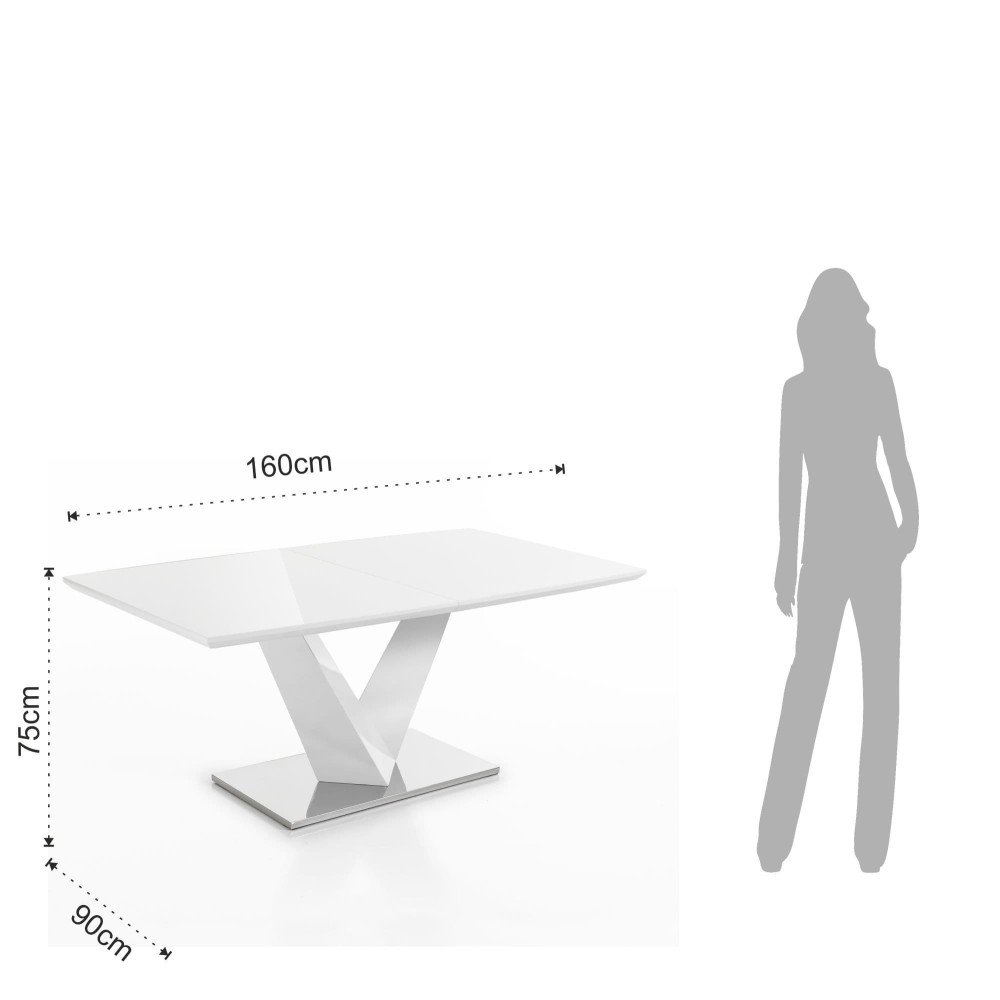 Table extensible Harry par OresteLuchetta | conception moderne