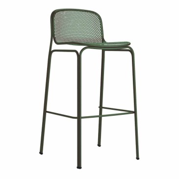 Colos Villa Stool: Teollinen muotoilu metallia