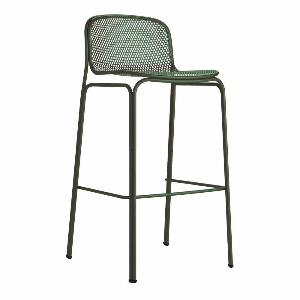 Colos Villa Stool: Industrial Metal Design