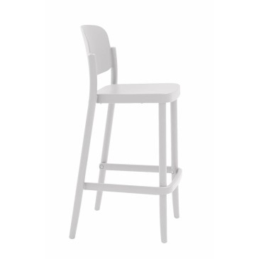 Colos Piazza 3A and 3B stools in polypropylene | kasa.store