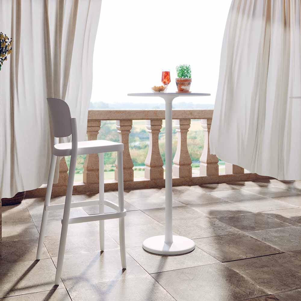 Colos Piazza 3A and 3B stools in polypropylene | kasa.store