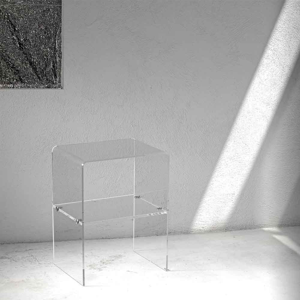 8mm Acrylic Night Table | Elegant and Durable | Vesta