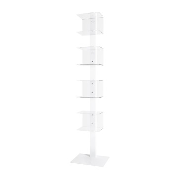 Transparent Design Bookcase | Steel Structure | Vesta