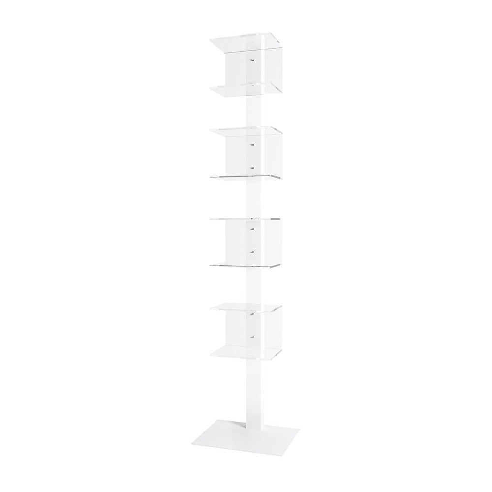 Transparent Design Bookcase | Steel Structure | Vesta