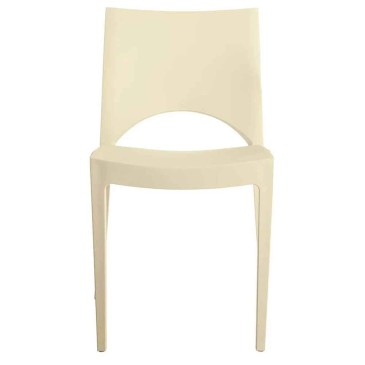 Silla apilable Grandsoleil Paris de polipropileno