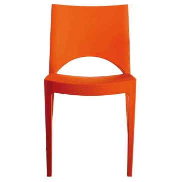 Silla apilable Grandsoleil Paris de polipropileno