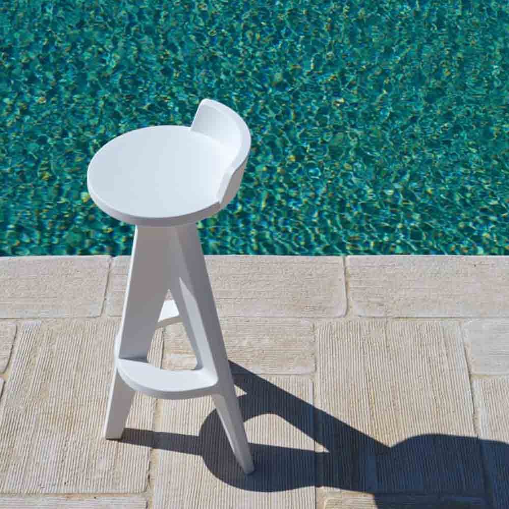 Oxford Garden Stool: Poleasy, Design and UV Protection