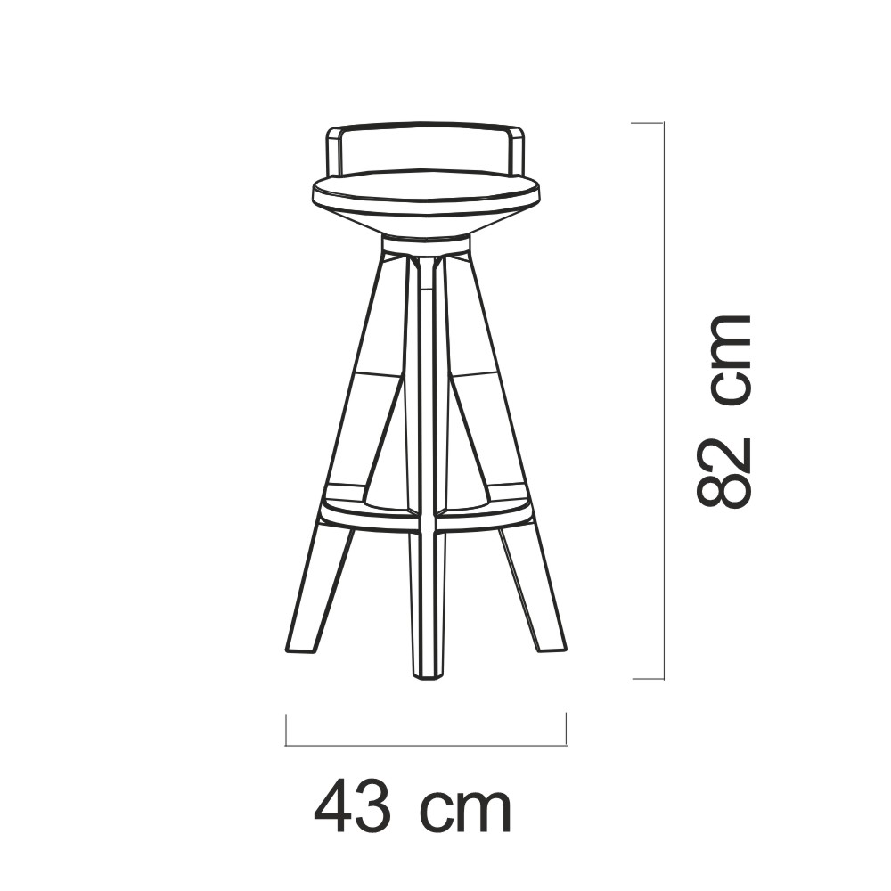 Oxford Garden Stool: Poleasy, Design and UV Protection