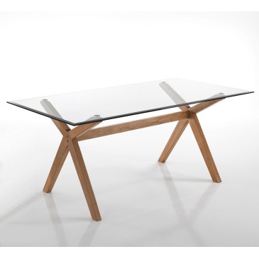 Allen glass table by OresteLuchetta design and quality with a click