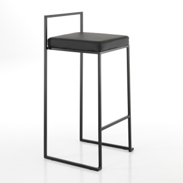 Dale black stool