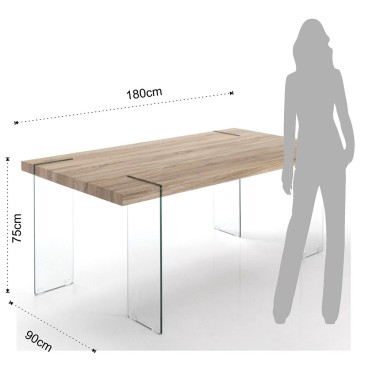 Manhattan eettafel of bureau van OresteLuchetta | kasa-store