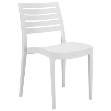 Grandsoleil Firenze stackable polypropylene chair