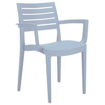 Grandsoleil Firenze stackable polypropylene armchair