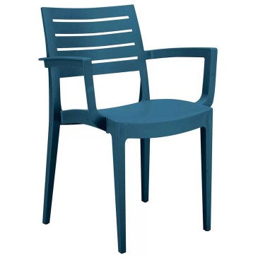 Grandsoleil Firenze stackable polypropylene armchair