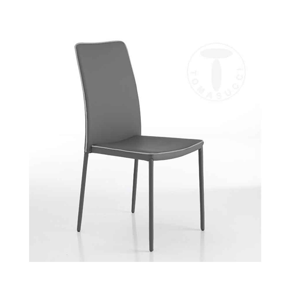 OresteLuchetta Concord chair covered in eco-leather