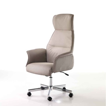 Fauteuil de bureau Penty de Tomasucci disponible en deux finitions