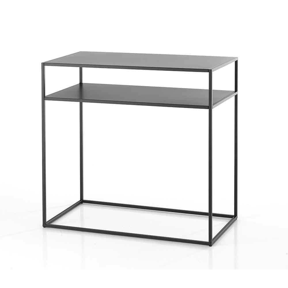 OresteLuchetta console double étagère Omaha