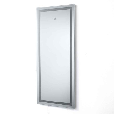 OresteLuchetta Illinois espejo de pared con luz LED | kasa-store