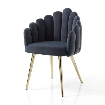 Fauteuil en forme de coquille | Oreste Luchetta