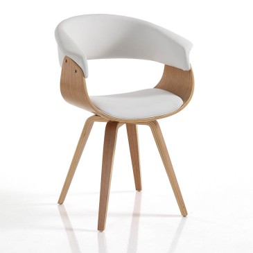 OresteLuchetta Michigan Wood chair | Nordic style chair