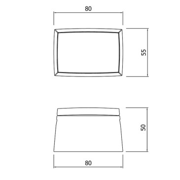 Contenitore multiuso Servettocose: polietilene, colorato, resistente