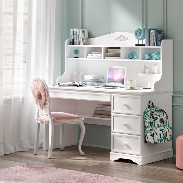 Chambre de fille Rustic White, un monde de douceur