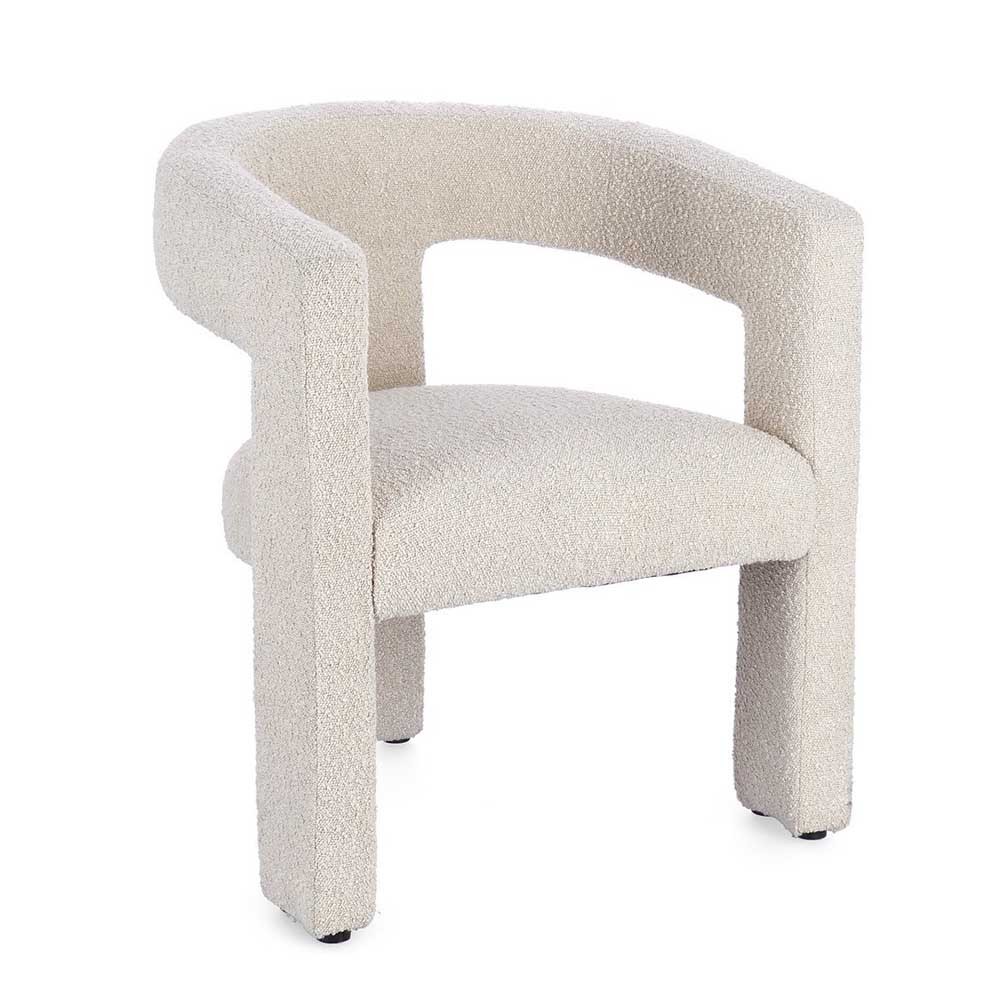 Chaise moderne recouverte de polyester | Conception Bizzotto