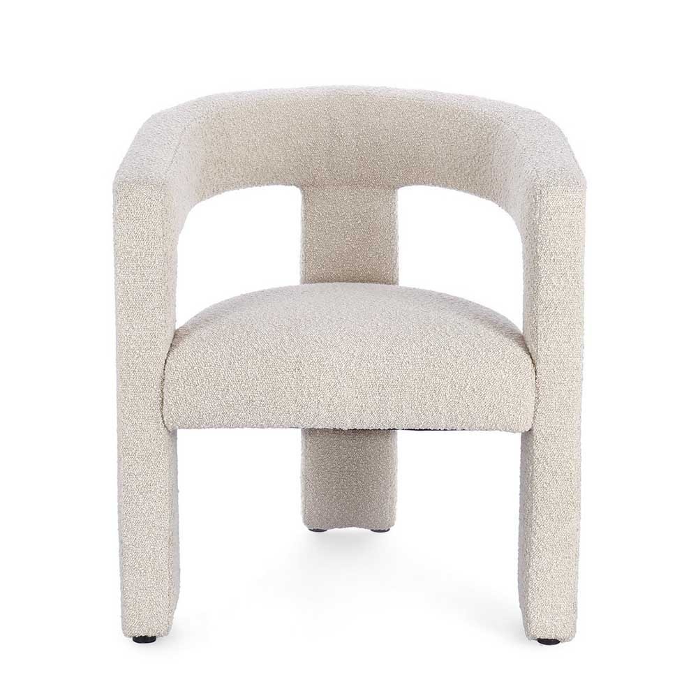 Chaise moderne recouverte de polyester | Conception Bizzotto