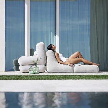 Piscina de sentar OGO | Relaxamento modular para ambientes internos e externos