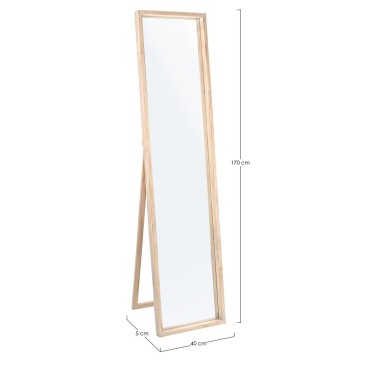 Floor mirror by Bizzotto suitable for living room or entrance