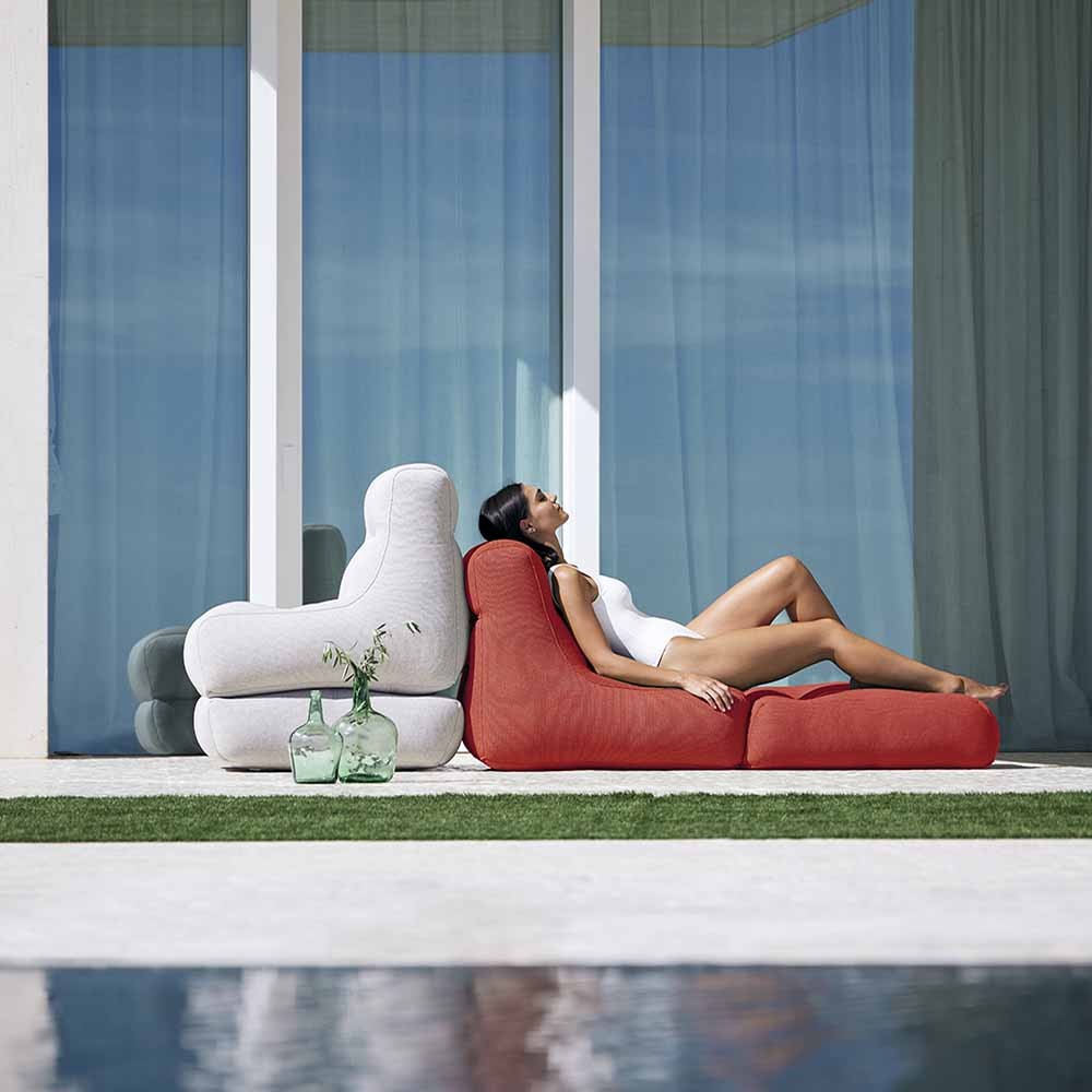 Piscina de sentar OGO | Relaxamento modular para ambientes internos e externos