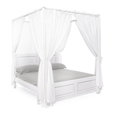 Lit à baldaquin pour chambres romantiques | Kasa-Store