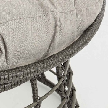 Sillón de jardín con cojín para los amantes del relax | Tienda Kasa