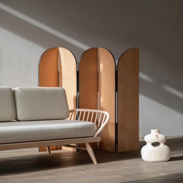 Studio Couch tre-seters sofa av L. Ercolani: nordisk design