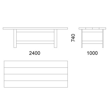 Mesa fixa de madeira: Elegância e solidez com acabamentos requintados