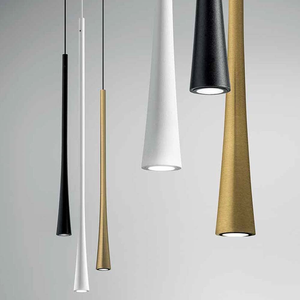 Lineaire ophanging met 3 LED's - Modern design,