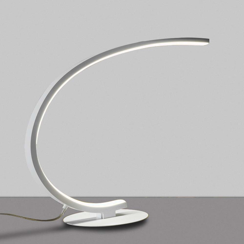 Gea Luce: Bordlampe i aluminium, dimbar