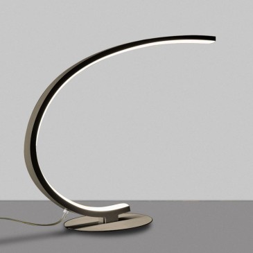 Gea Luce: Aluminium table lamp, dimmable