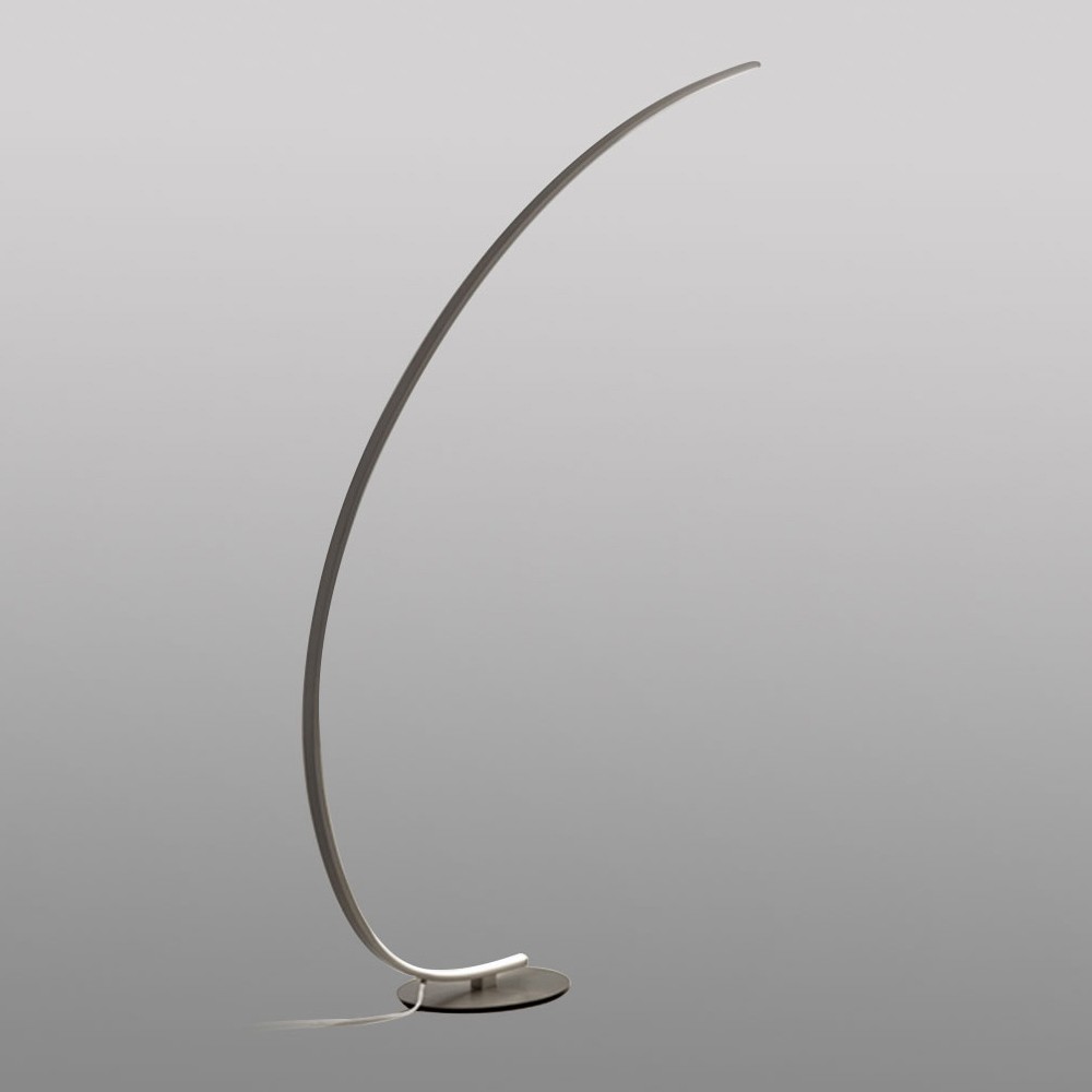 Gea Luce: Aluminium vloerlamp, dimbaar