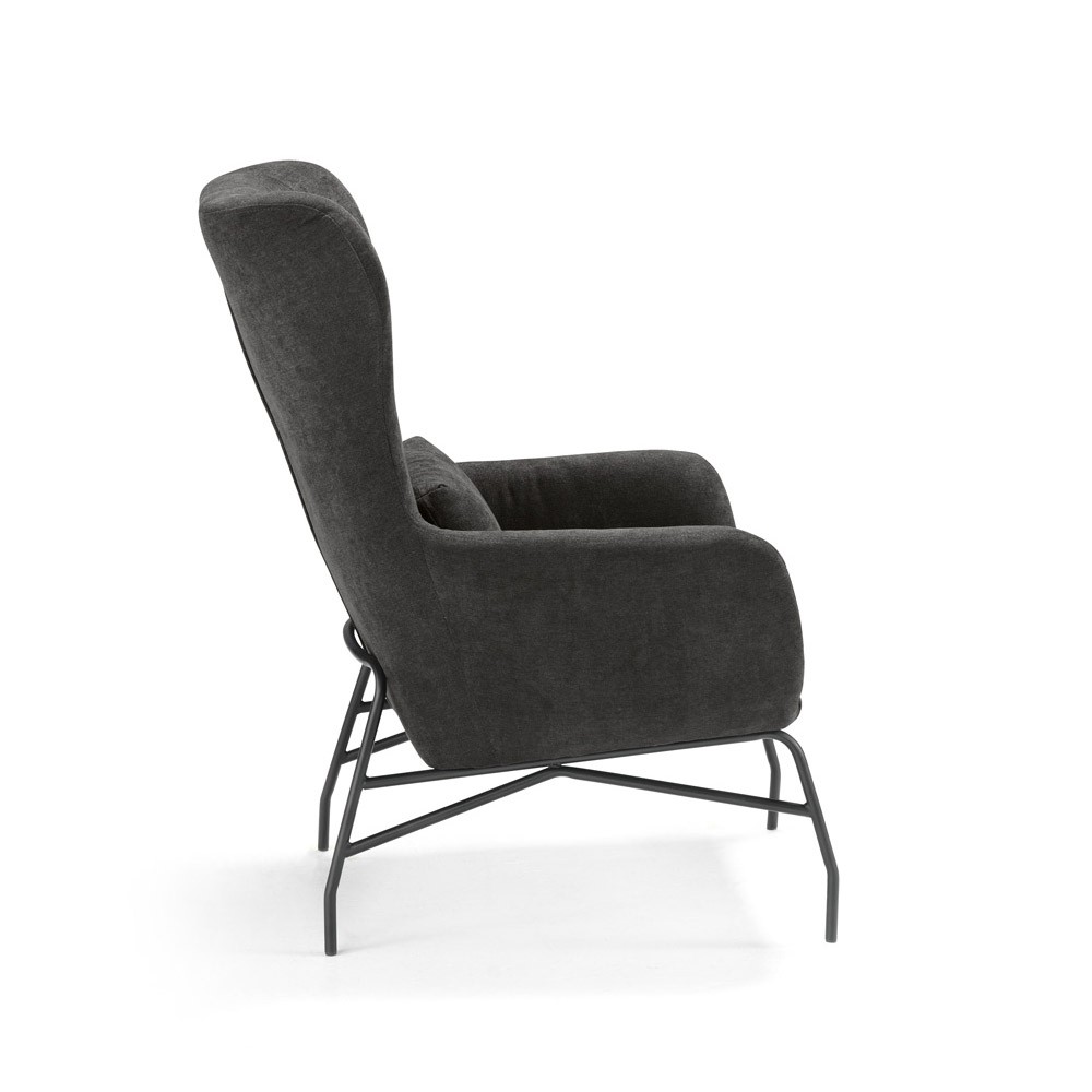 FRY Ikone Casa Armchair: Elegance and Comfort in Fabric and Metal