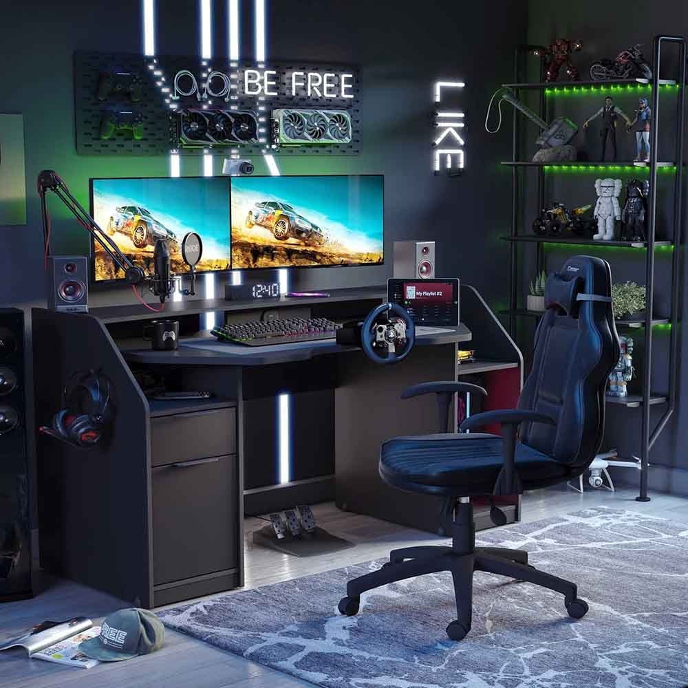 Der Gaming-Schreibtisch ist Ihre perfekte Gaming-Station