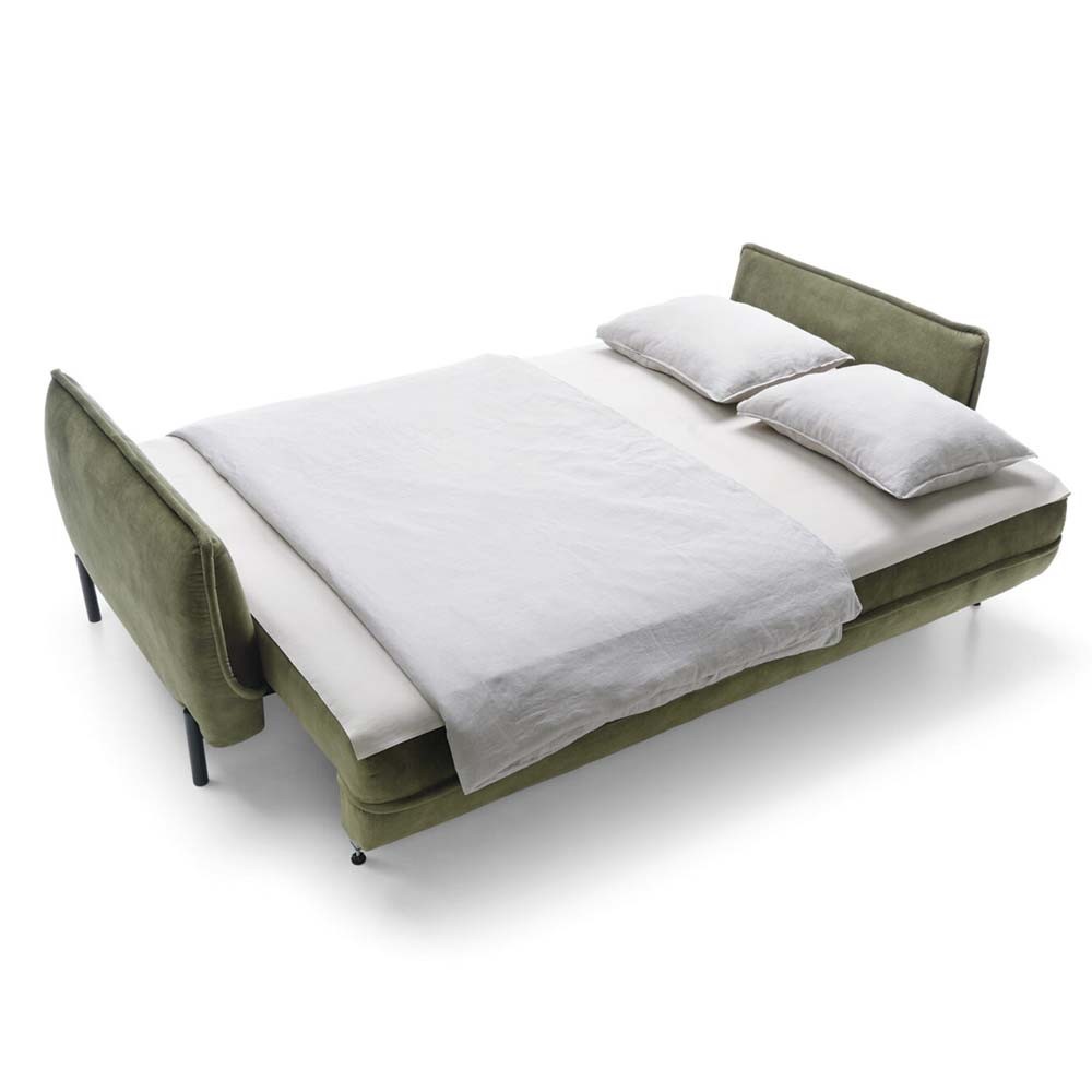 Sofá cama Mooma con almacenaje fabricado por Puszman | kasa-store