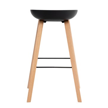 Tabouret de style scandinave adapté à la cuisine et au bar | Somcasa