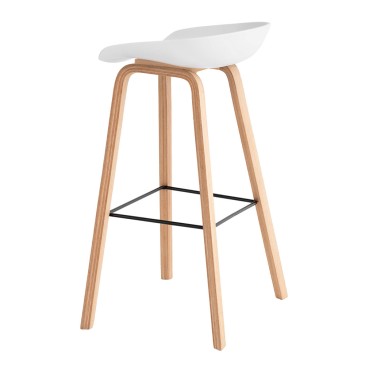 Scandinavian style stool suitable for kitchen and bar | Somcasa